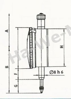 Messuhr 10mm
