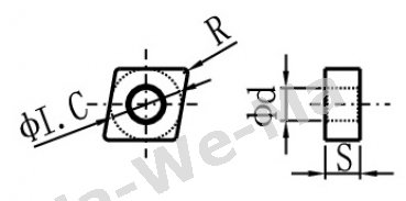 CNMG 120 408 MD DSG25