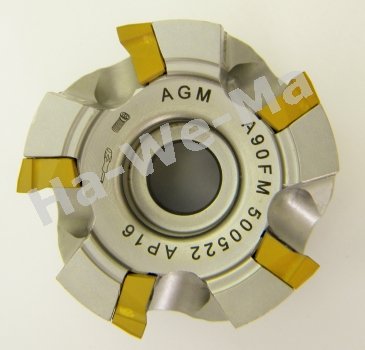 Eckmesserkopf 90°  Ø 50,0 mm Z=5  AP16