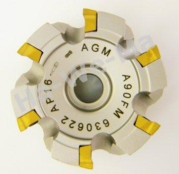 Eckmesserkopf 90°  Ø 63,0 mm Z=6  AP16