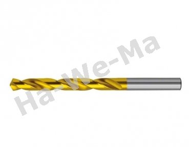 Spiralbohrer Ø 6,5 mm - Ø 9,0 mm DIN 338 TIN