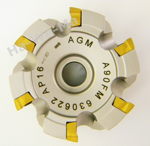 Eckmesserkopf 90°  Ø 63,0 mm Z=6  AP16