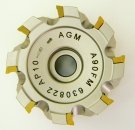 Eckmesserkopf 90°  Ø 63,0 mm Z=8  AP10